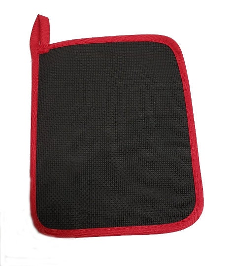 Set Of 2 - My Kitchen My Rules - Pot Holder - Oven Mitt - Hot Pad - Polyester & Neoprene - Kitchen - Gift - Funny