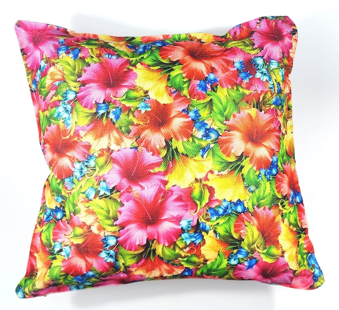 12 - Count Polyester Linen Canvas Sublimation Blank 18"x18" Pillow Case Cushion Cover DIY Wholesale