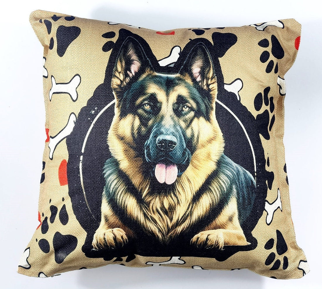 12 - Count Polyester Linen Canvas Sublimation Blank 18"x18" Pillow Case Cushion Cover DIY Wholesale